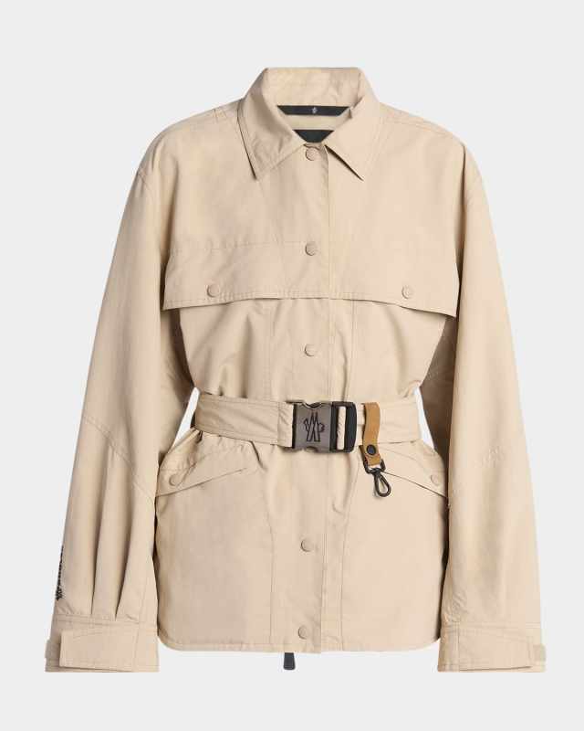 Kaeng Belted Shirt Jacket